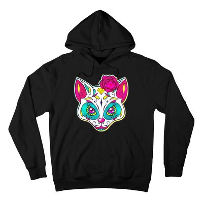 Sugar Skull Cat Hoodie