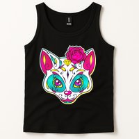 Sugar Skull Cat Tank Top