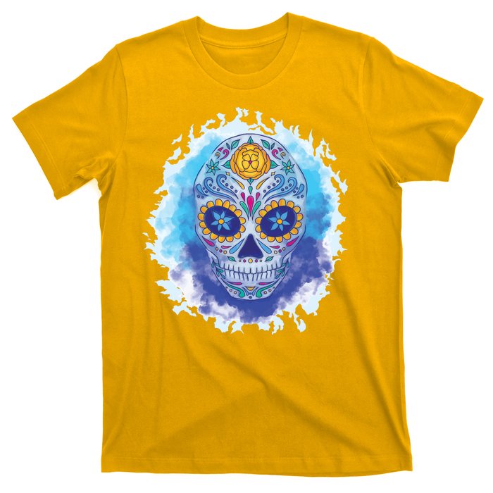 Sugar Skull Watercolor T-Shirt