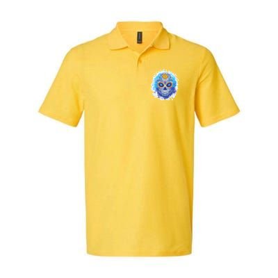 Sugar Skull Watercolor Polo