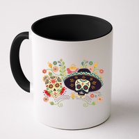 Sugar Skulls Day of the Dead Mug