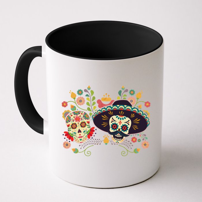 Sugar Skulls Day of the Dead Mug