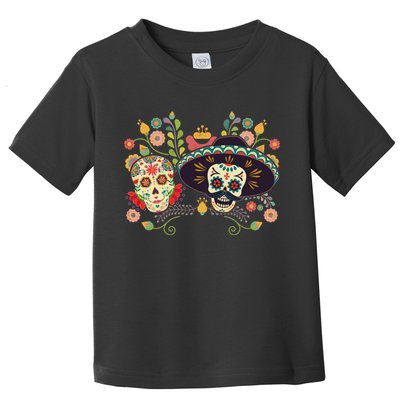 Sugar Skulls Day of the Dead Toddler T-Shirt