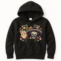 Sugar Skulls Day of the Dead Kids Hoodie