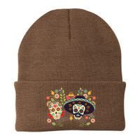 Sugar Skulls Day of the Dead Beanie