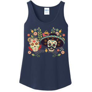 Sugar Skulls Day of the Dead Ladies Essential Tank