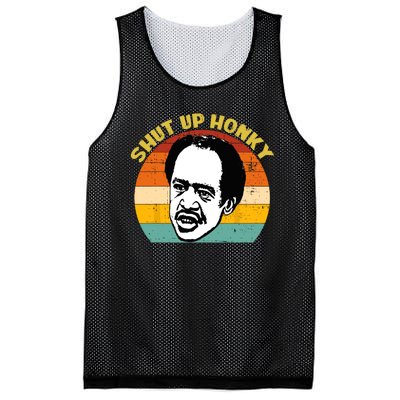 Shut Up Honky Retro Funny Mesh Reversible Basketball Jersey Tank