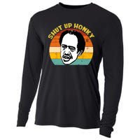 Shut Up Honky Retro Funny Cooling Performance Long Sleeve Crew