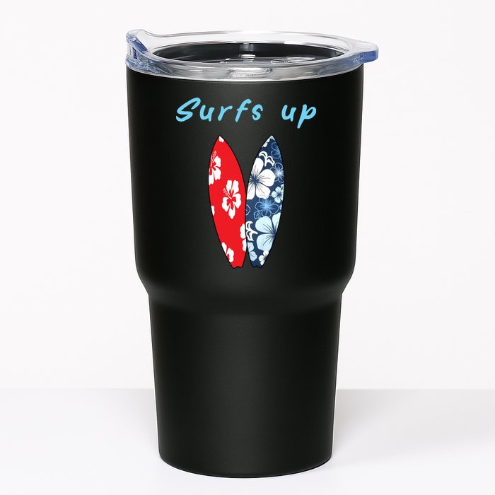 Surfs Up Hawaiian Style Tumbler