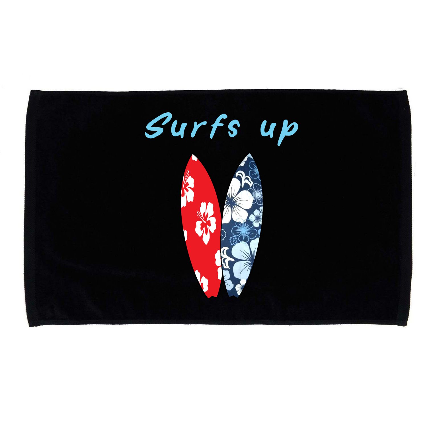 Surfs Up Hawaiian Style Microfiber Hand Towel