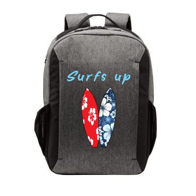 Surfs Up Hawaiian Style Vector Backpack