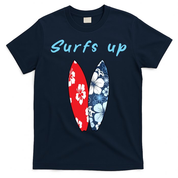 Surfs Up Hawaiian Style T-Shirt