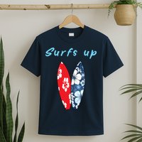 Surfs Up Hawaiian Style T-Shirt