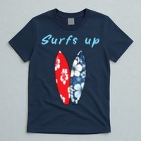 Surfs Up Hawaiian Style T-Shirt
