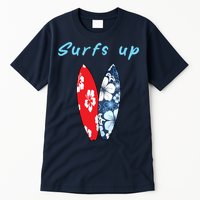 Surfs Up Hawaiian Style Tall T-Shirt