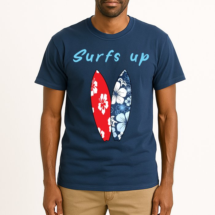 Surfs Up Hawaiian Style Tall T-Shirt