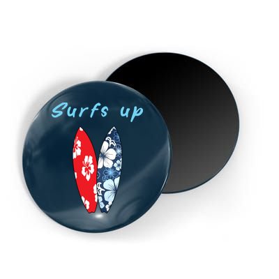 Surfs Up Hawaiian Style Magnet