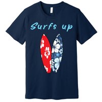 Surfs Up Hawaiian Style Premium T-Shirt