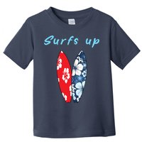 Surfs Up Hawaiian Style Toddler T-Shirt