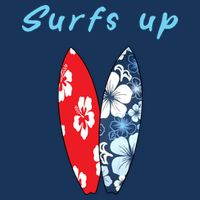 Surfs Up Hawaiian Style Visor