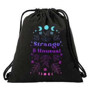 Strange &Unusual Halloween Lover Drawstring Bag