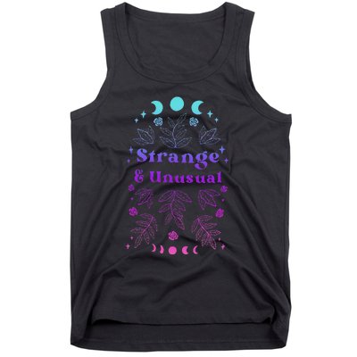 Strange &Unusual Halloween Lover Tank Top