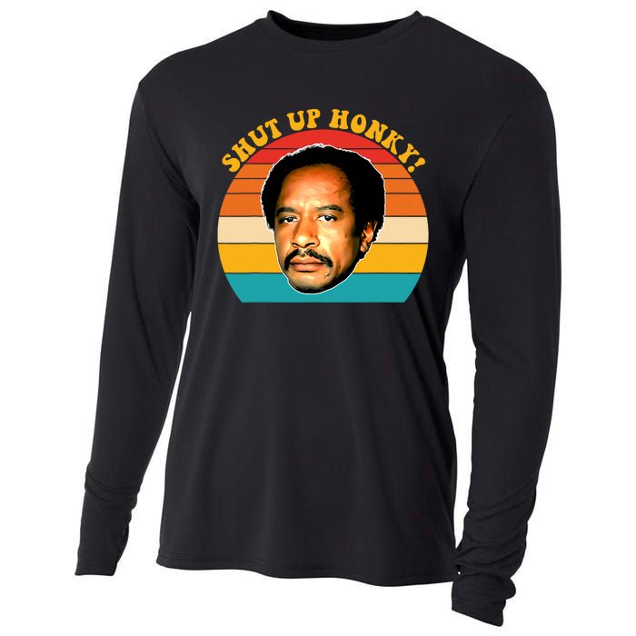 Shut Up Honky Vintage Cooling Performance Long Sleeve Crew