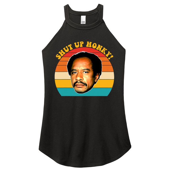 Shut Up Honky Vintage Women's Perfect Tri Rocker Tank