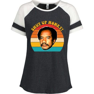 Shut Up Honky Vintage Enza Ladies Jersey Colorblock Tee