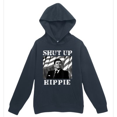 Shut Up Hippie Urban Pullover Hoodie