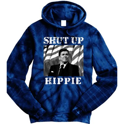 Shut Up Hippie Tie Dye Hoodie