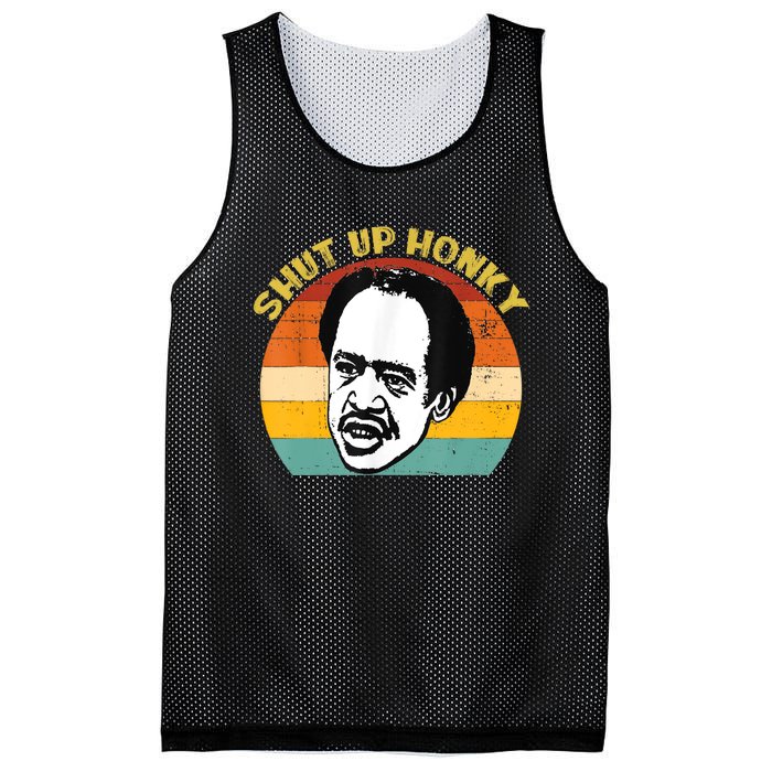 Shut Up Honky Funny Mesh Reversible Basketball Jersey Tank