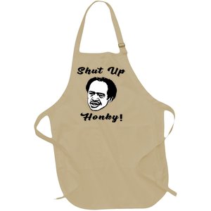 Shut Up Honky Funny Full-Length Apron With Pockets