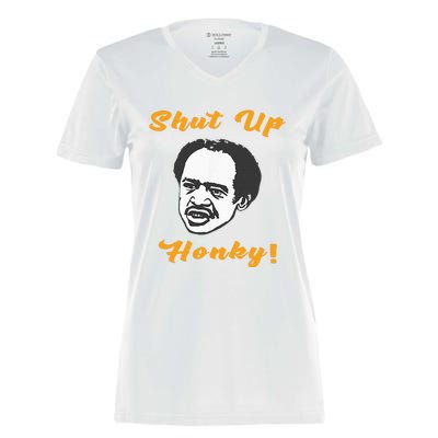 Shut Up Honky Women's Momentum V-Neck T-Shirt