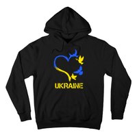 Support Ukraine Heart Doves Hoodie