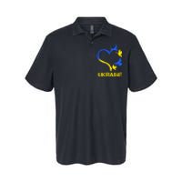 Support Ukraine Heart Doves Softstyle Adult Sport Polo