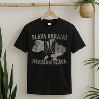 Slava Ukraini Heroiam Slava Glory To Heroes Glory To Ukraine T-Shirt