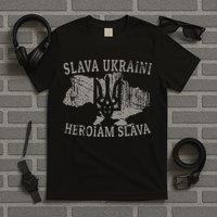 Slava Ukraini Heroiam Slava Glory To Heroes Glory To Ukraine T-Shirt