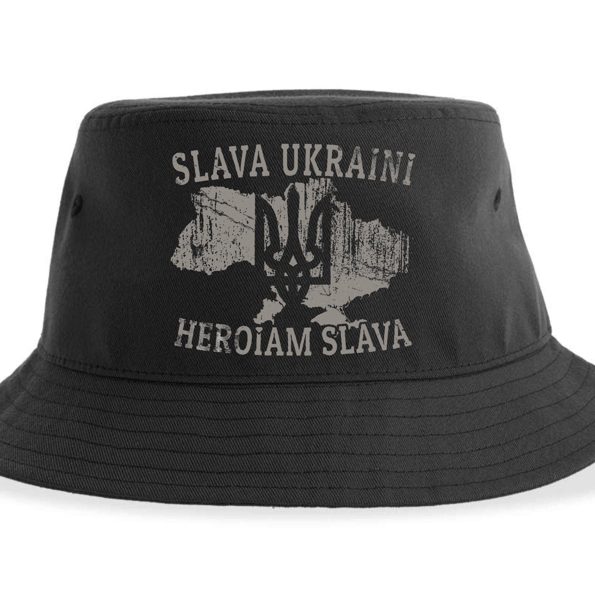 Slava Ukraini Heroiam Slava Glory To Heroes Glory To Ukraine Sustainable Bucket Hat