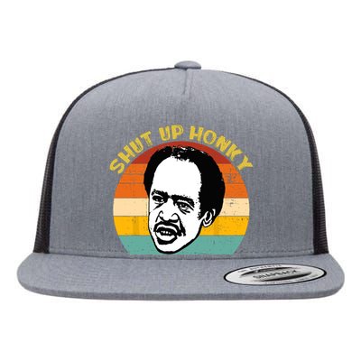 Shut Up Honky Vintage Flat Bill Trucker Hat