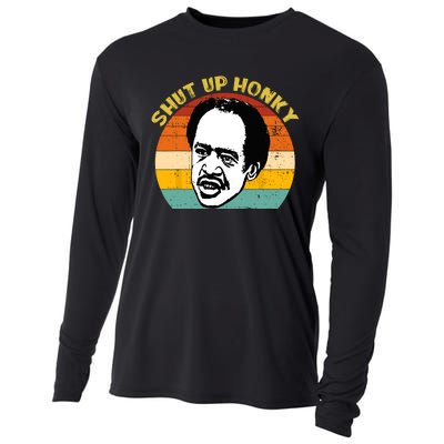 Shut Up Honky Vintage Cooling Performance Long Sleeve Crew