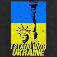 Support Ukraine I Stand With Ukraine Ukrainian Flag Cool Comfort Performance Bucket Hat