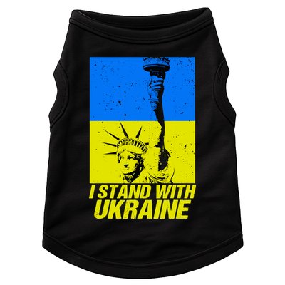 Support Ukraine I Stand With Ukraine Ukrainian Flag Doggie Tank