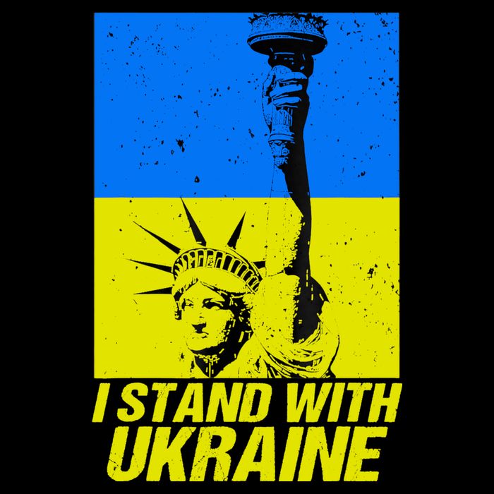 Support Ukraine I Stand With Ukraine Ukrainian Flag Bucket Hat