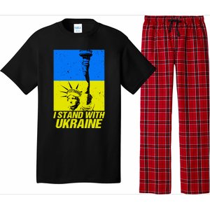 Support Ukraine I Stand With Ukraine Ukrainian Flag Pajama Set