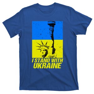 Support Ukraine I Stand With Ukraine Ukrainian Flag T-Shirt