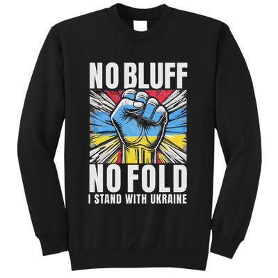 Support Ukraine I Stand With Ukraine Flag Apparel Sweatshirt