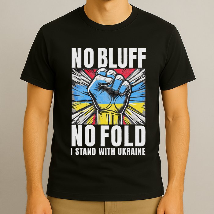 Support Ukraine I Stand With Ukraine Flag Apparel T-Shirt