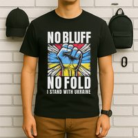 Support Ukraine I Stand With Ukraine Flag Apparel T-Shirt