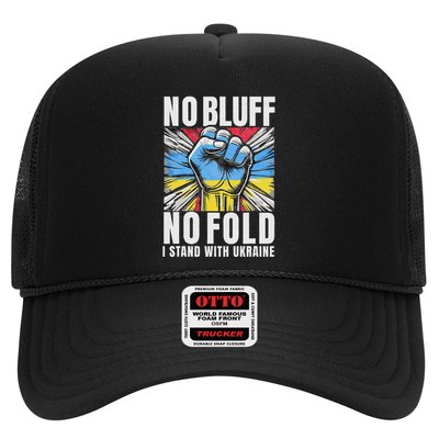 Support Ukraine I Stand With Ukraine Flag Apparel Trucker Hat